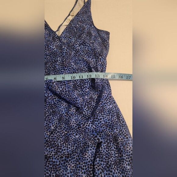 & Other Stories Wrapping Blue Mini Dress Size 4 - Picture 10 of 13